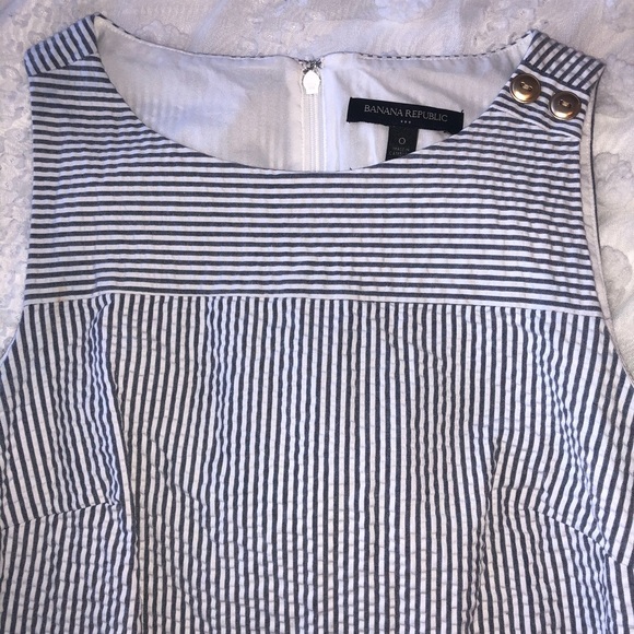 Banana Republic Striped Midi Dress - 0 - Picture 13 of 13